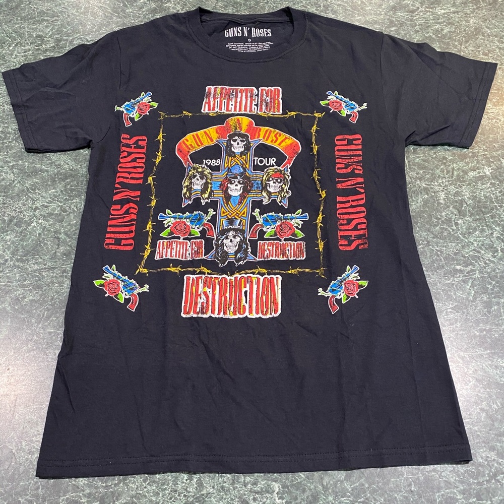 Guns N' Roses Appetite For Destruction Tee Small